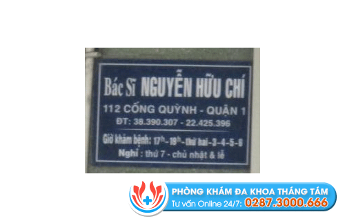 Phòng khám trĩ bác sĩ Nguyễn Hữu Chí