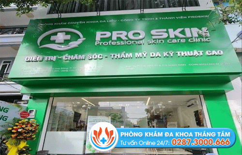 Phòng khám Da liễu và Thẩm mỹ Công nghệ cao Pro Skin